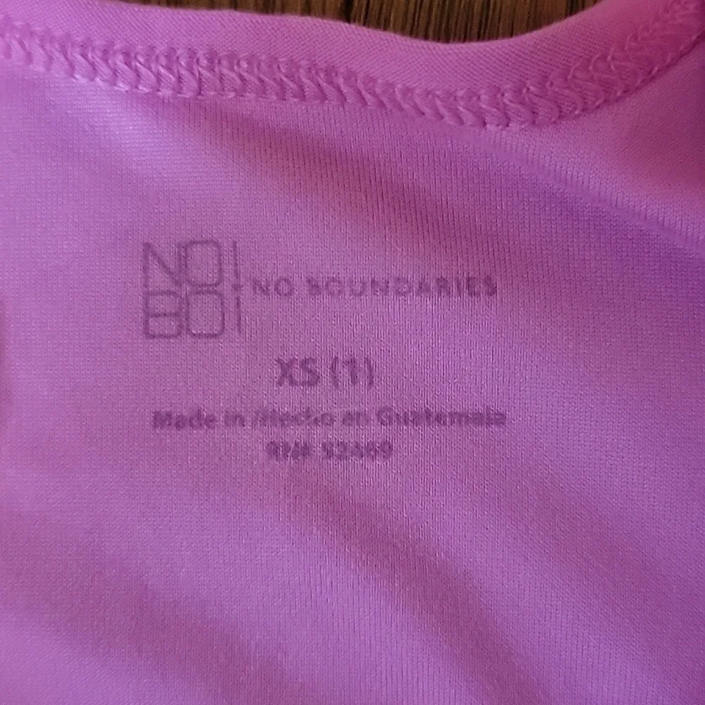 No Boundaries Girls Tank Top Pink XS